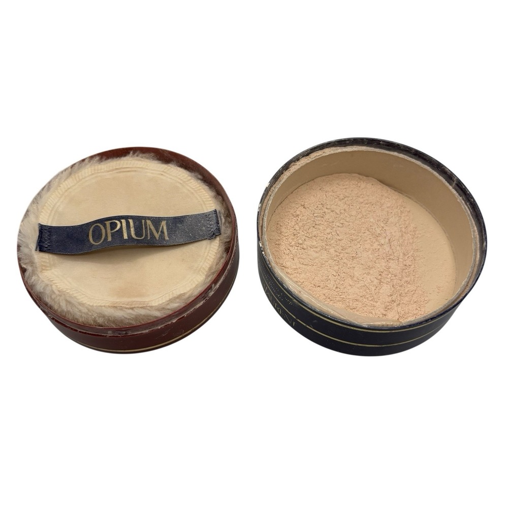 Vintage Yves Saint Laurent Opium Perfumed Body Bath Powder - Picture 5 of 7